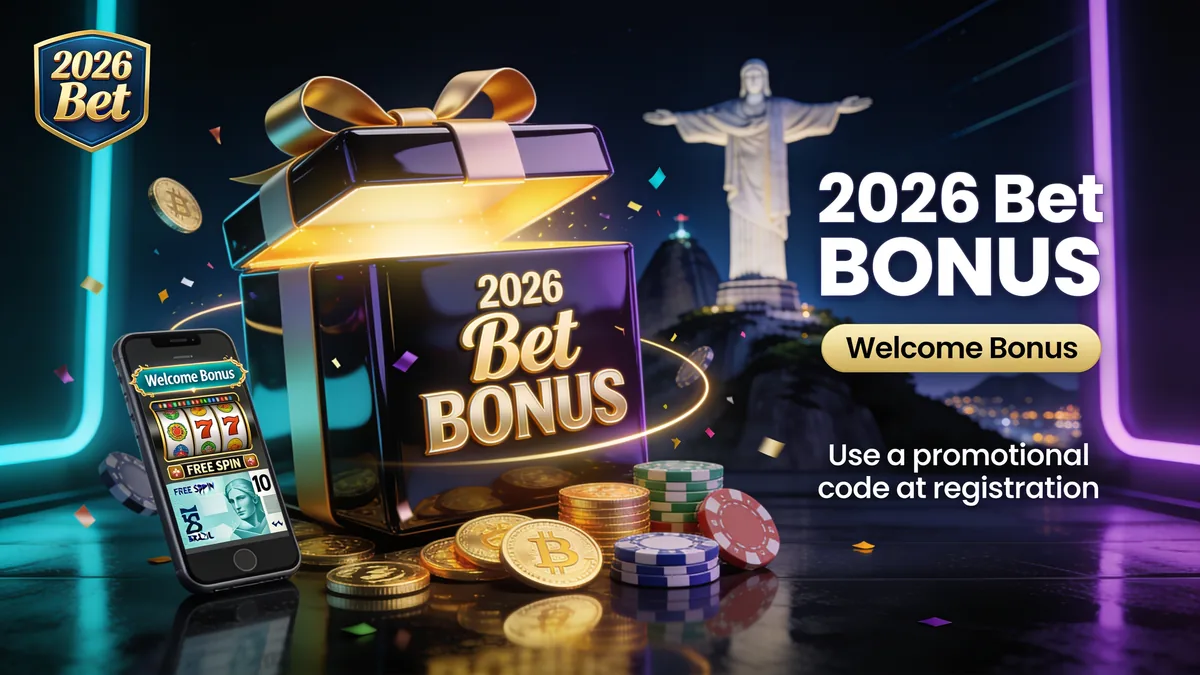 Use um código promocional no cadastro — 2026 bet no Brasil